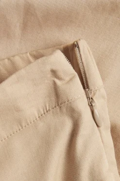 Pallohame puuvillapopliinista | Beige | Naiset | Kappahl