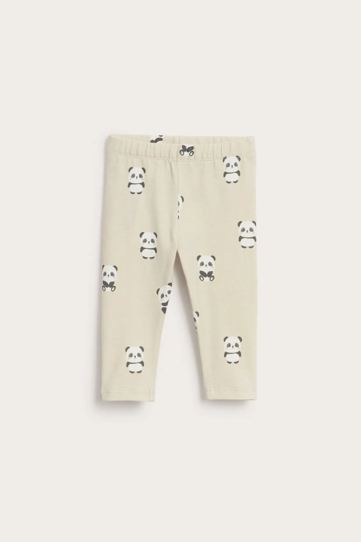 Pandakuvioidut leggingsit | Beige | Vauvat | Kappahl