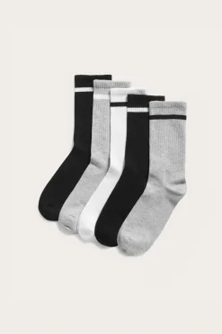 5 paria sukkia | Vaaleanharmaa | Lapset | Kappahl