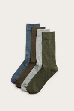 4 paria sukkia | Vihreä | Miehet | Kappahl