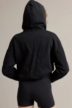 Pehmeää ja joustavaa jerseykangasta olevat trikooshortsit | Musta | Naiset | Kappahl