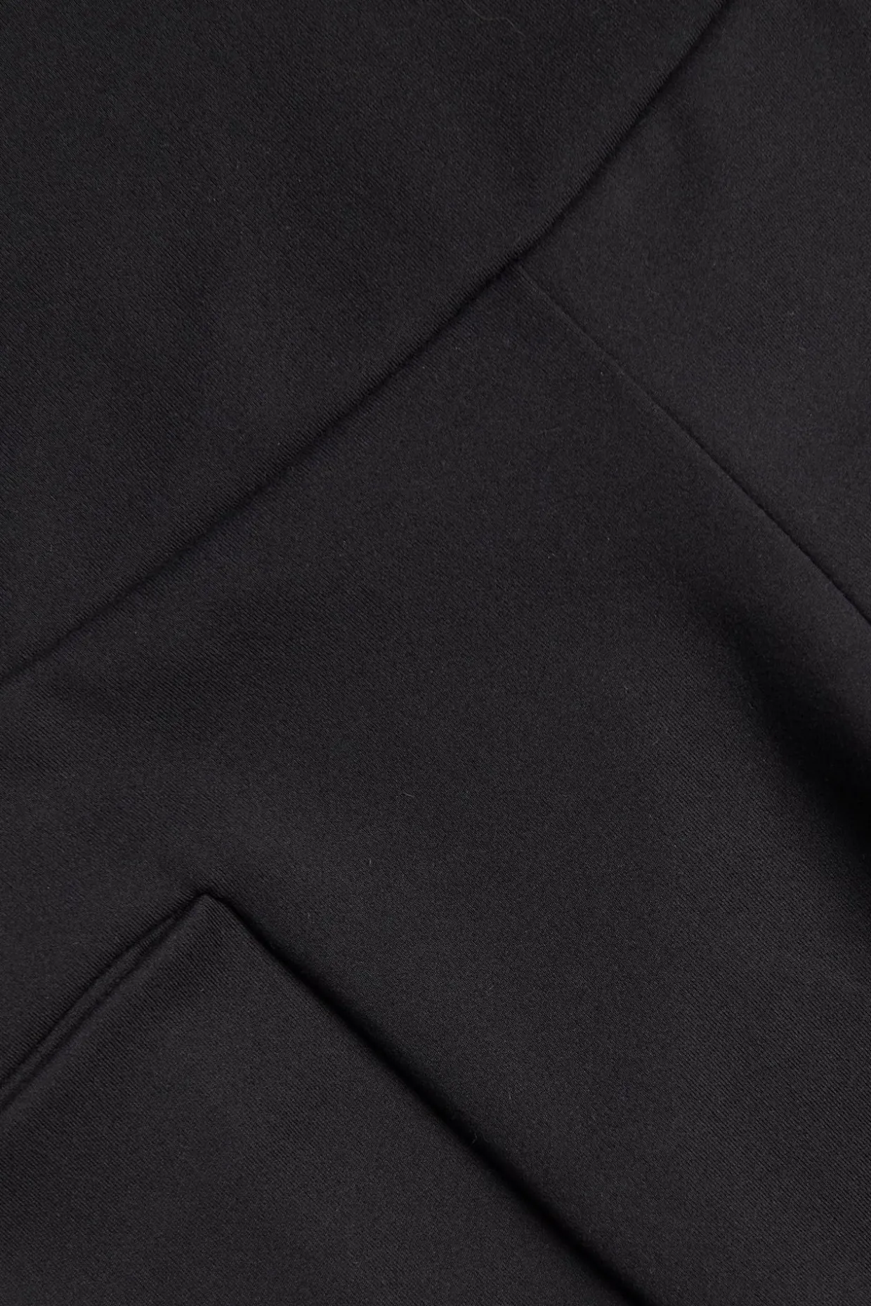 Pehmeää ja joustavaa jerseykangasta olevat trikooshortsit | Musta | Naiset | Kappahl