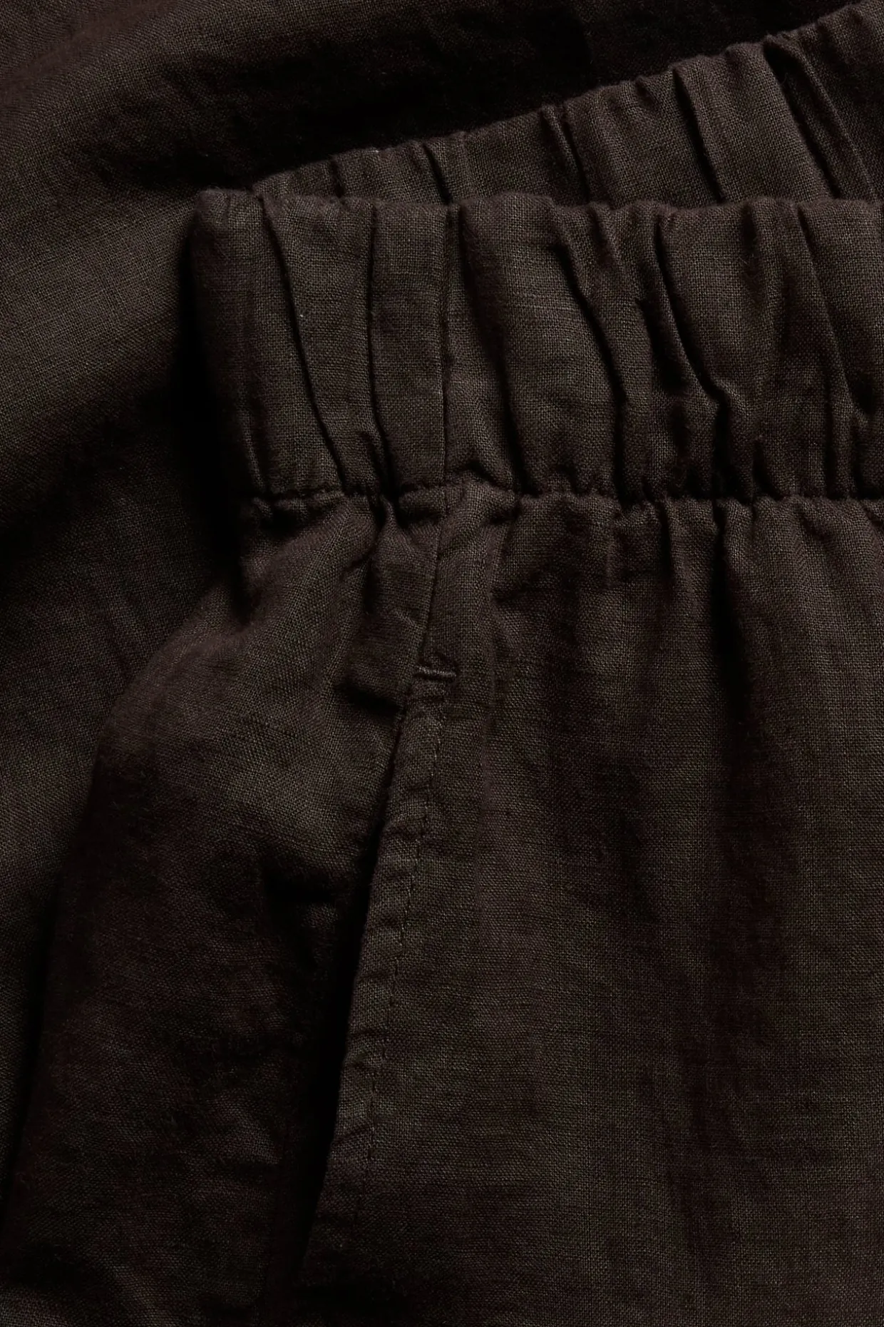 Pellavahousut barrel fit | Ruskea | Naiset | Kappahl