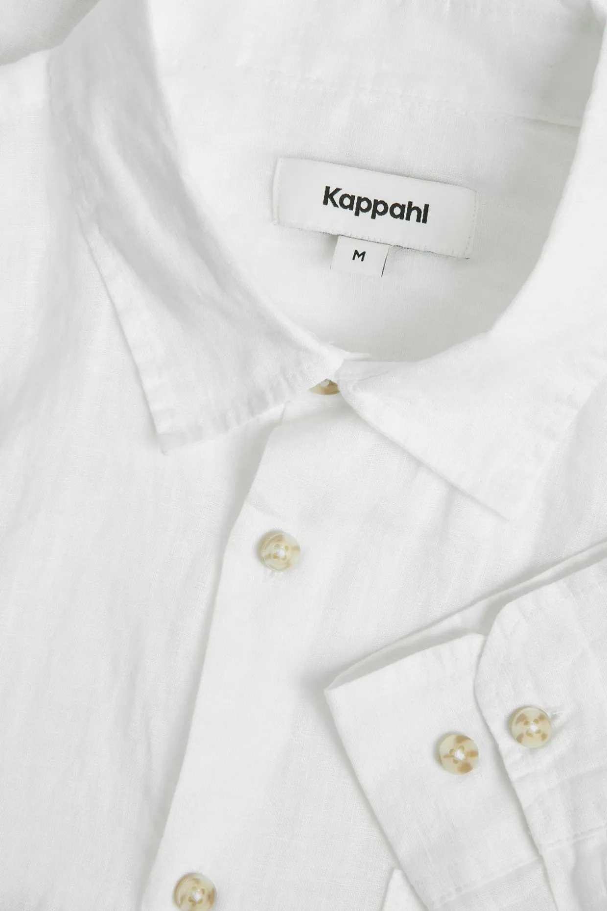 Pellavapaita regular fit | Valkoinen | Miehet | Kappahl