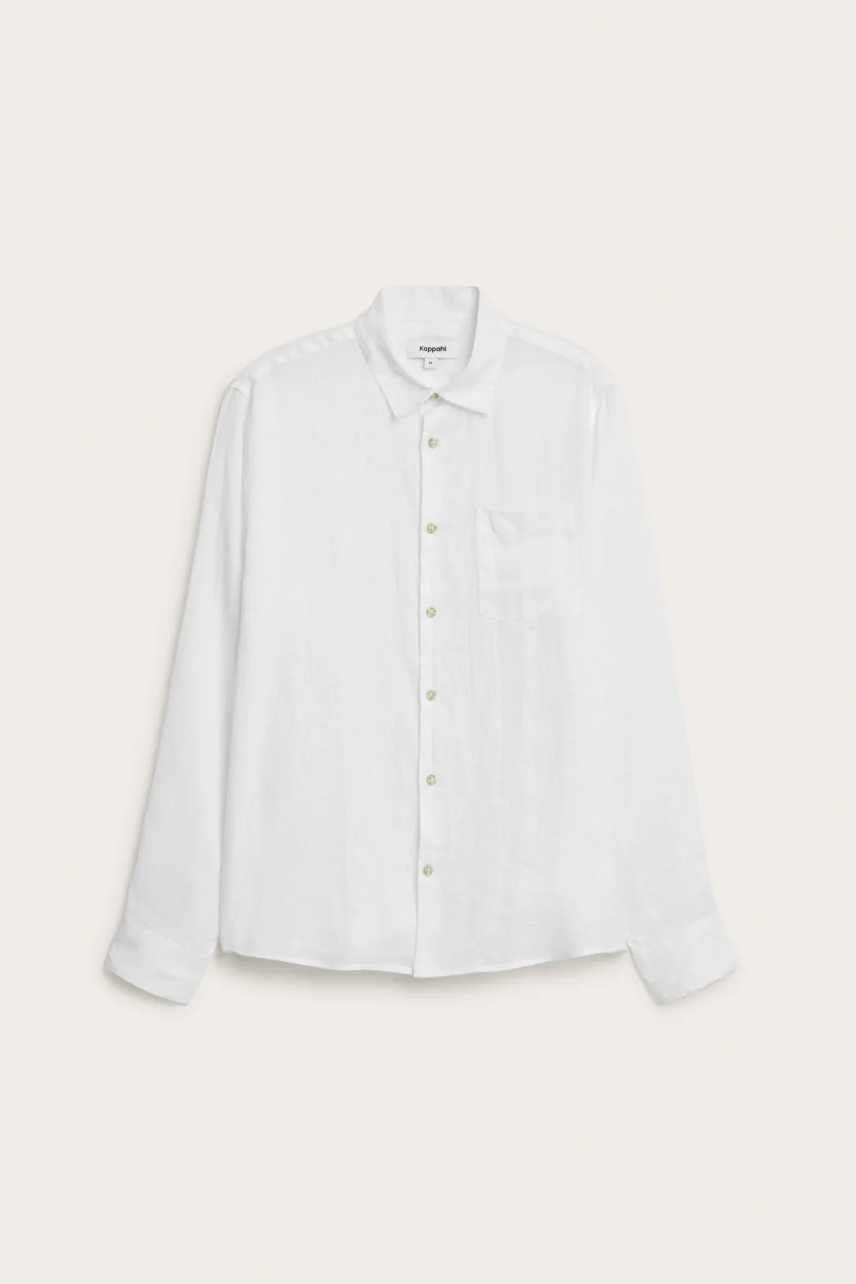 Pellavapaita regular fit | Valkoinen | Miehet | Kappahl