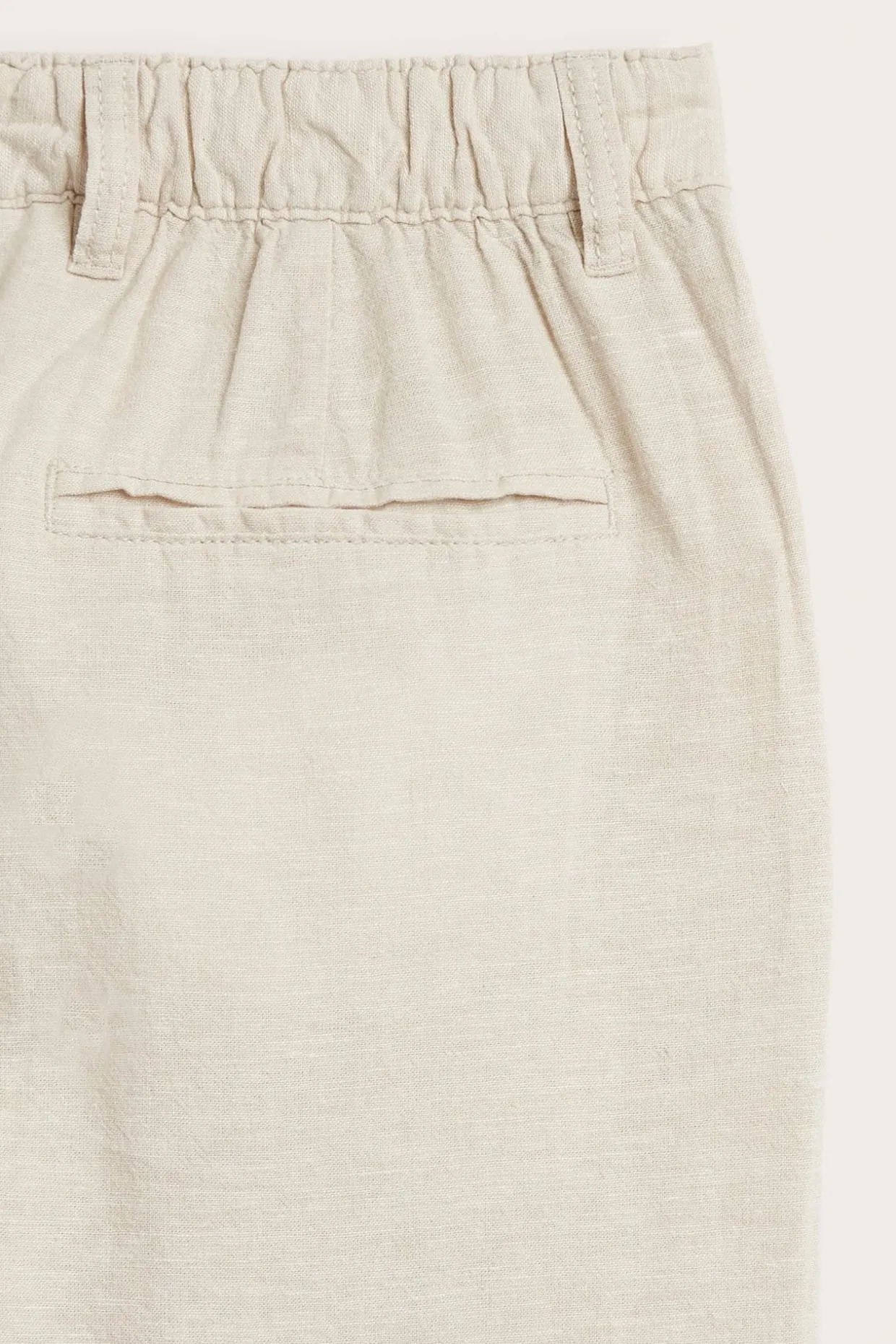 Pellavasekoitetta olevat housut | Vaaleanbeige | Lapset | Kappahl