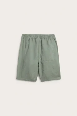 Pellavasekoitetta olevat shortsit | Vihreä | Lapset | Kappahl