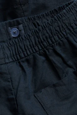 Pellavasekoitetta olevat shortsit | Tummansininen | Lapset | Kappahl