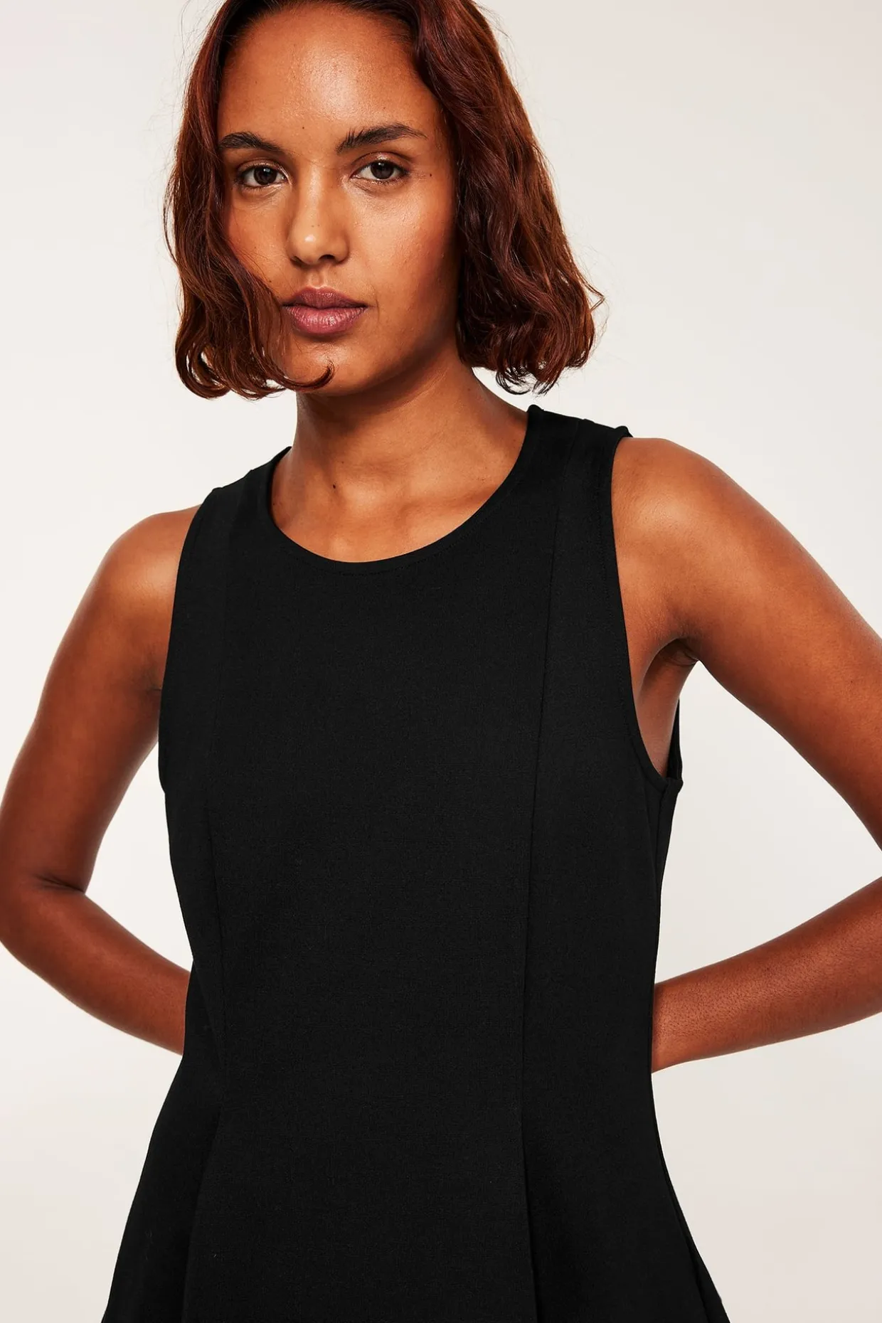 Peplum-paita | Musta | Naiset | Kappahl