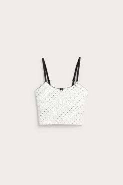 Picot-reunainen bralette | Luonnonvalkoinen | Naiset | Kappahl