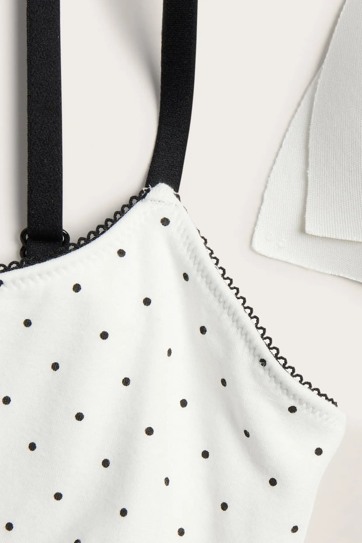 Picot-reunainen bralette | Luonnonvalkoinen | Naiset | Kappahl