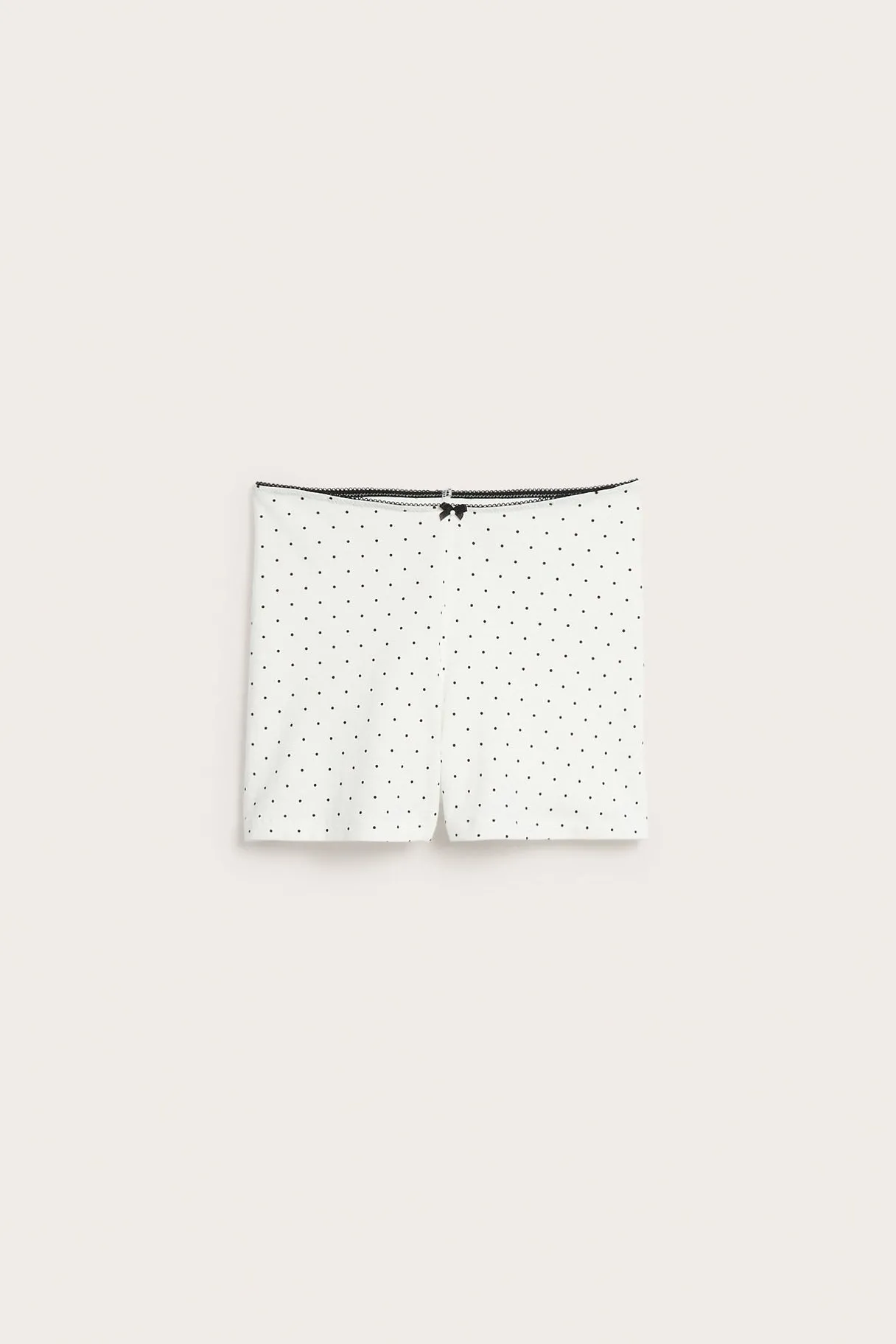 Picot-reunaiset shortsialushousut | Luonnonvalkoinen | Naiset | Kappahl
