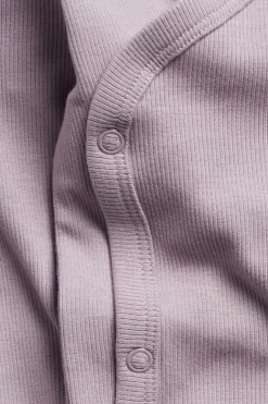 Pidennettävissä oleva ribattu body | Violetti | Vauvat | Kappahl