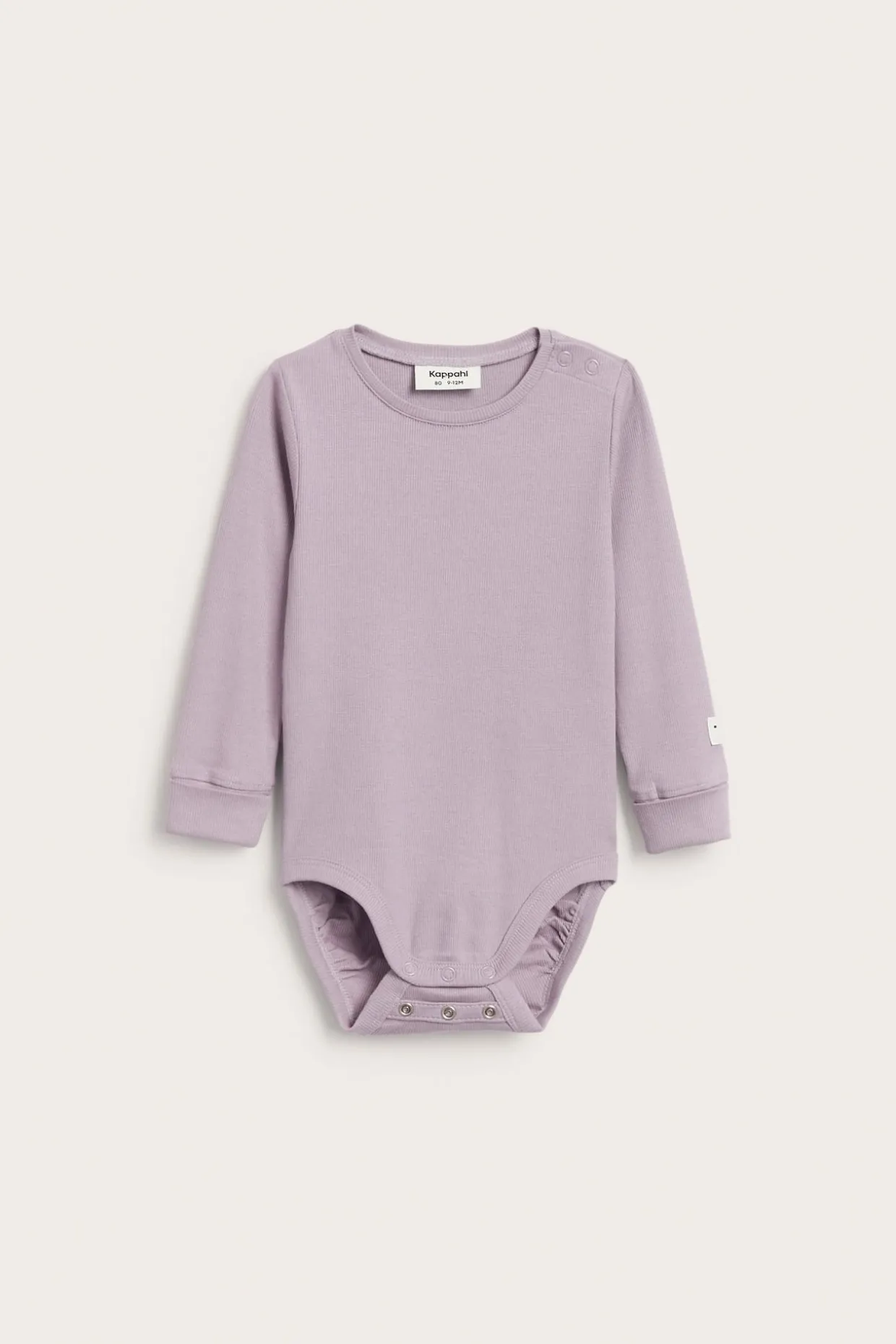 Pidennettävissä oleva ribattu body | Violetti | Vauvat | Kappahl