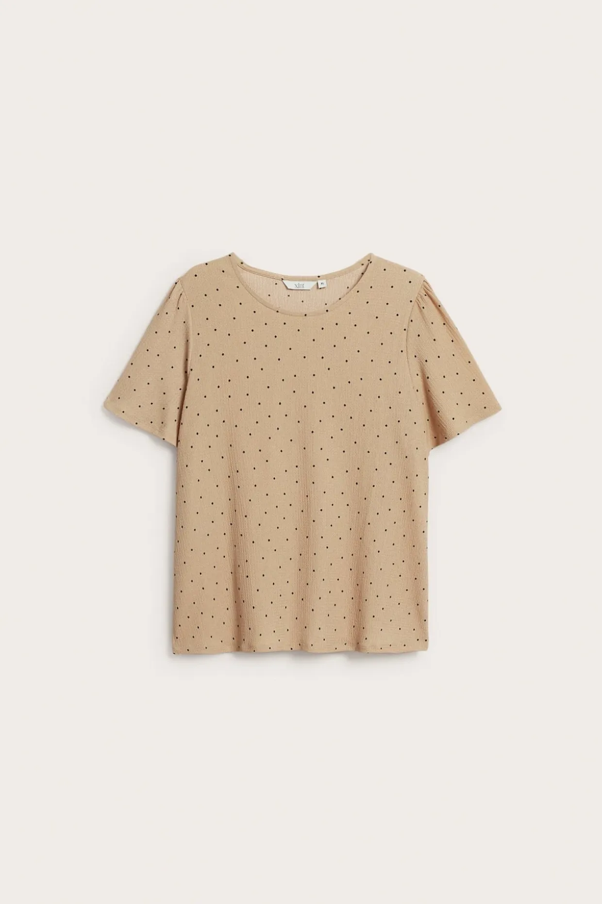 Pilkullinen yläosa | Beige | Naiset | Kappahl