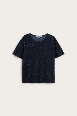 Pilkullinen yläosa | Tummansininen | Naiset | Kappahl