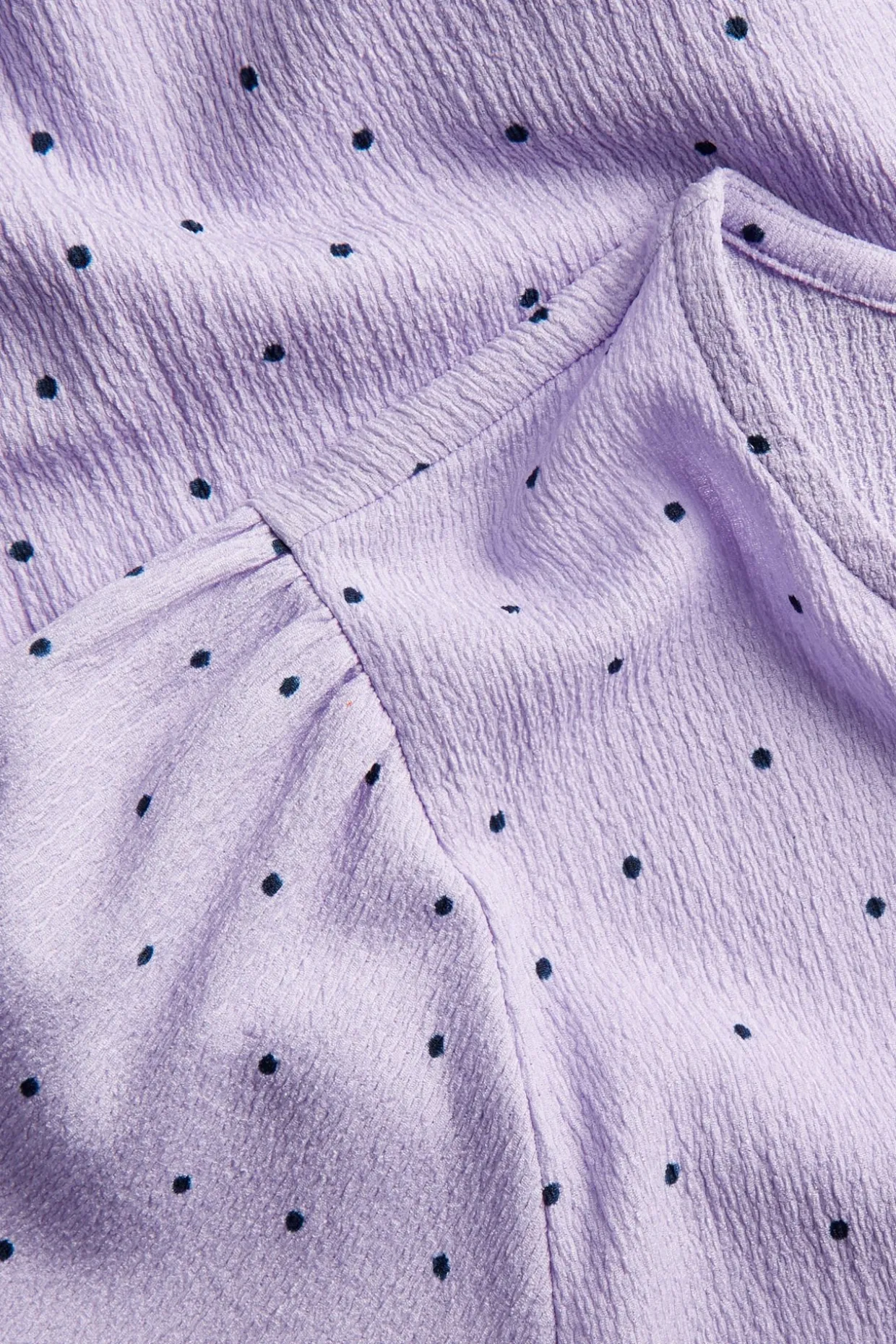 Pilkullinen yläosa | Vaaleanvioletti | Naiset | Kappahl