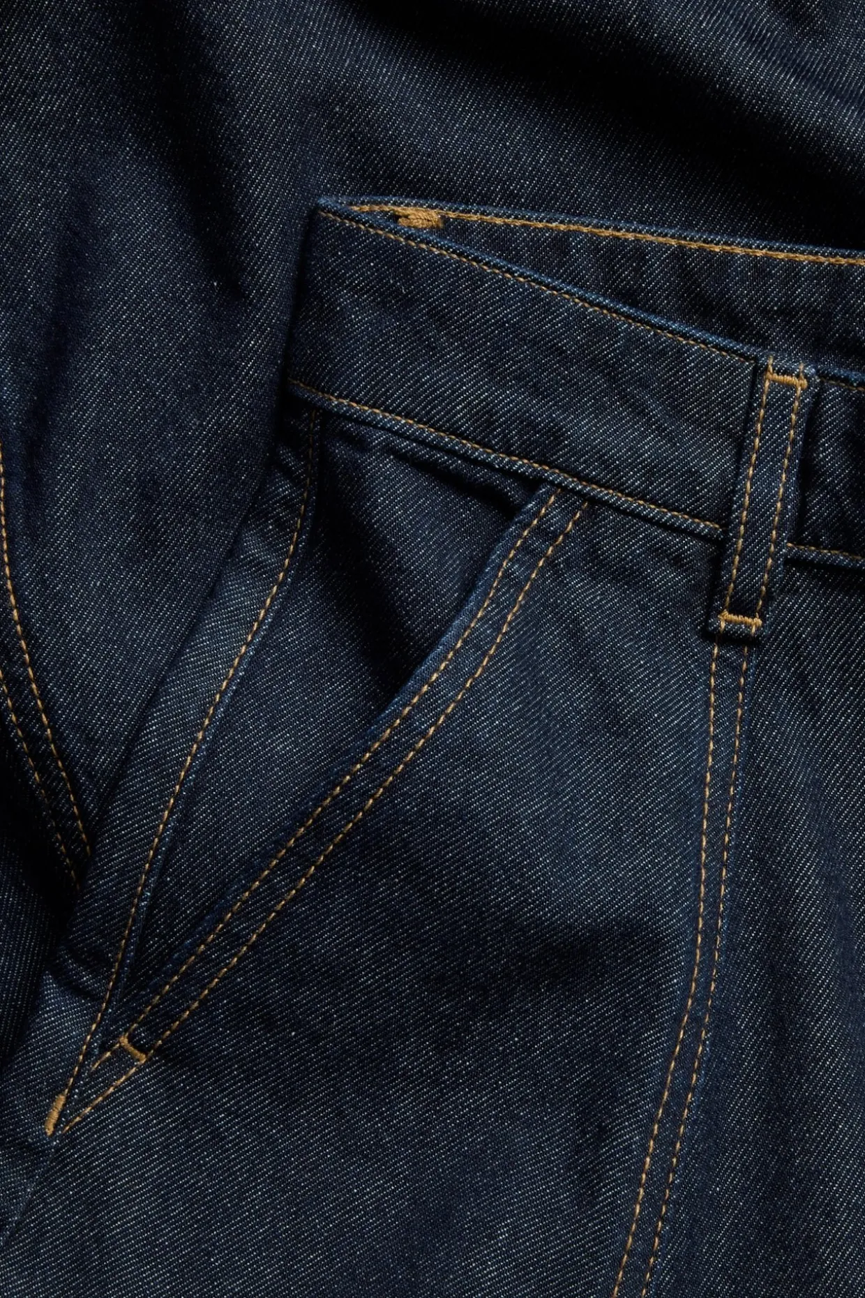 Pitkä farkkuhame | Tumma denim | Naiset | Kappahl