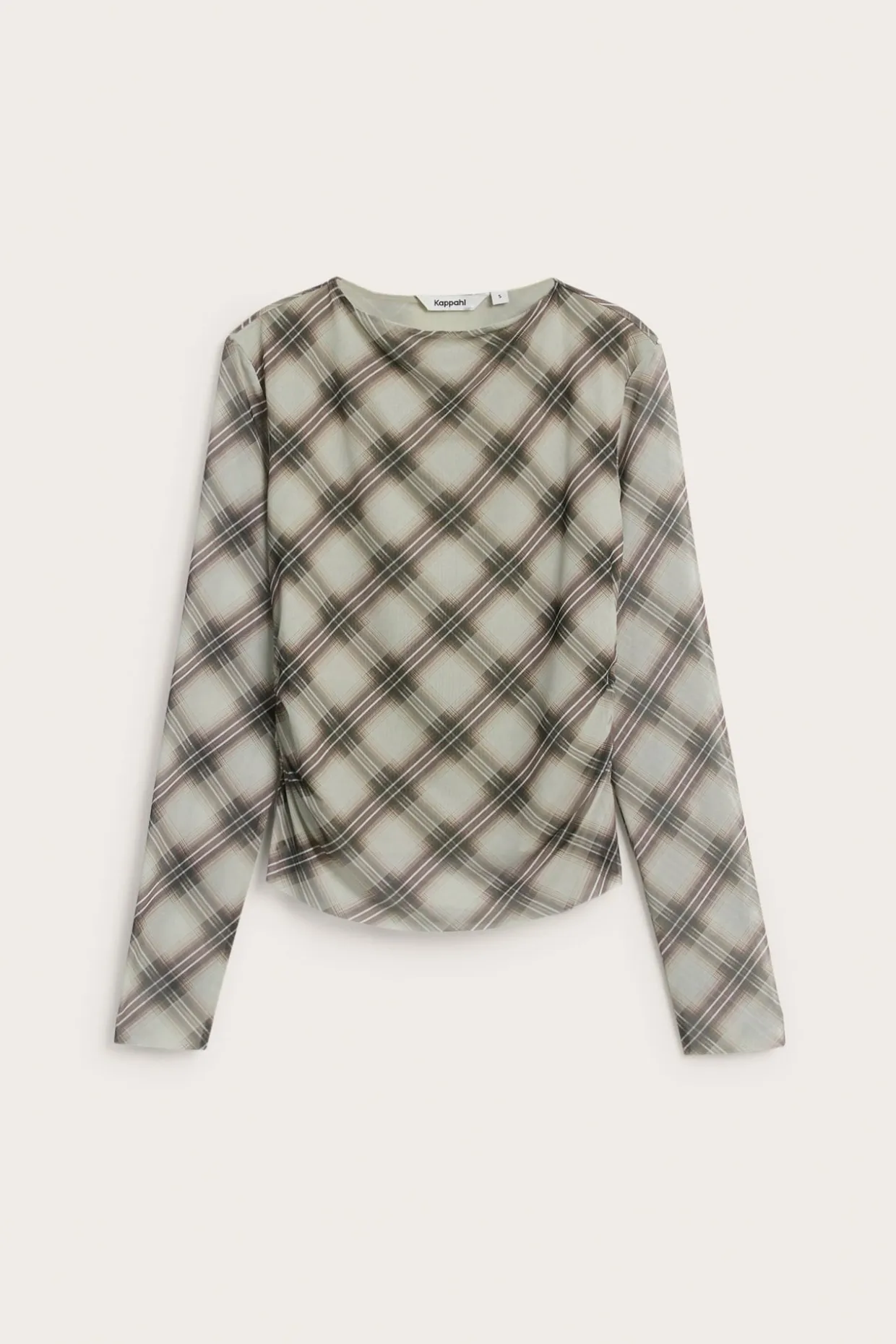 Pitkähihainen paita | Beige | Naiset | Kappahl