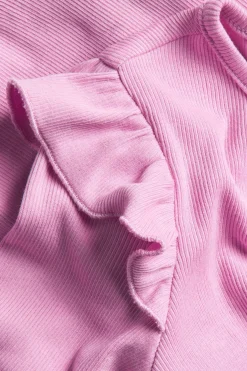 Pitkähihainen ribbipaita | Pinkki | Lapset | Kappahl