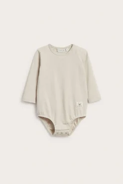 Pitkähihainen vauvojen body | Beige | Lapset | Kappahl