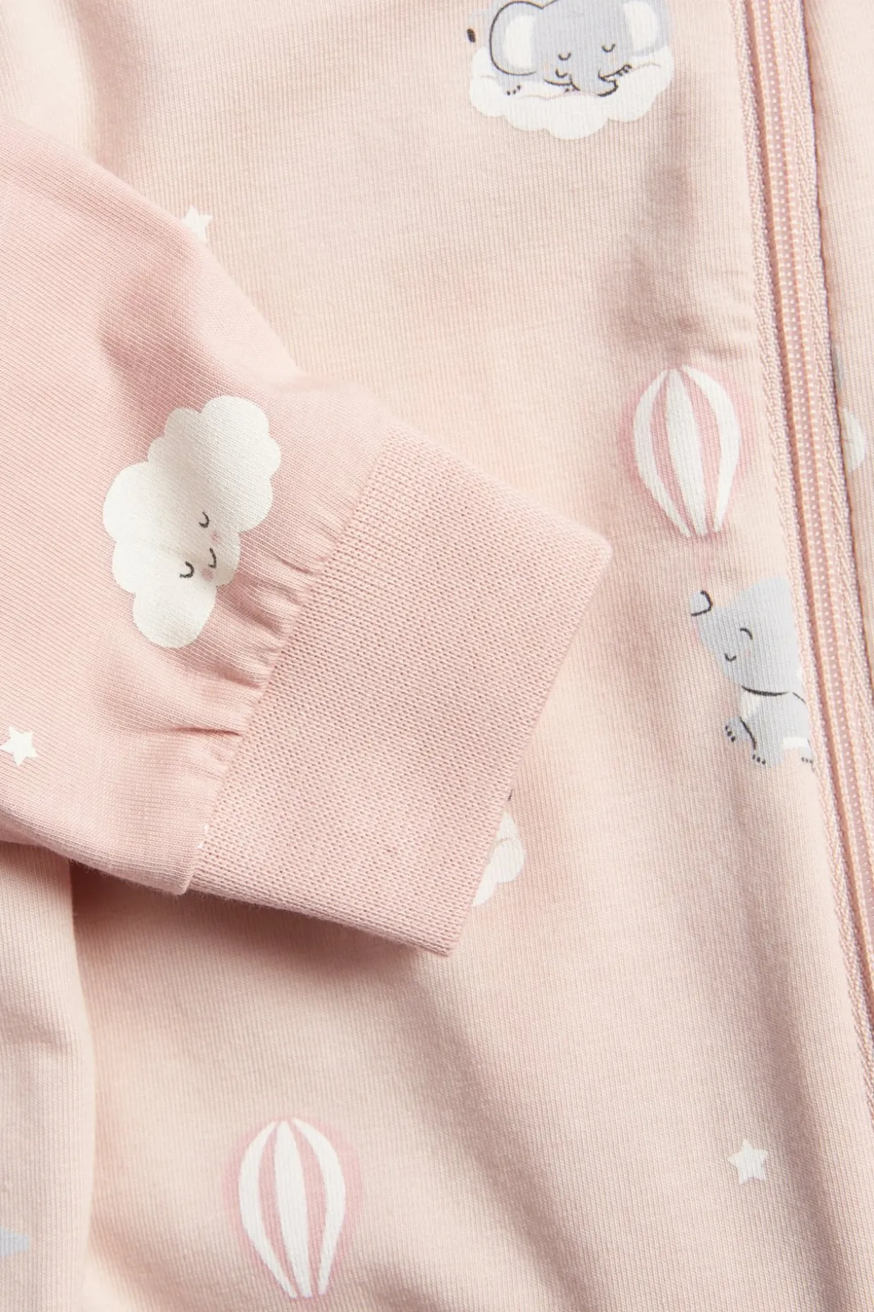 Pitkähihaiset pyjamat, 2 kpl:n pakkaus | Pinkki | Vauvat | Kappahl