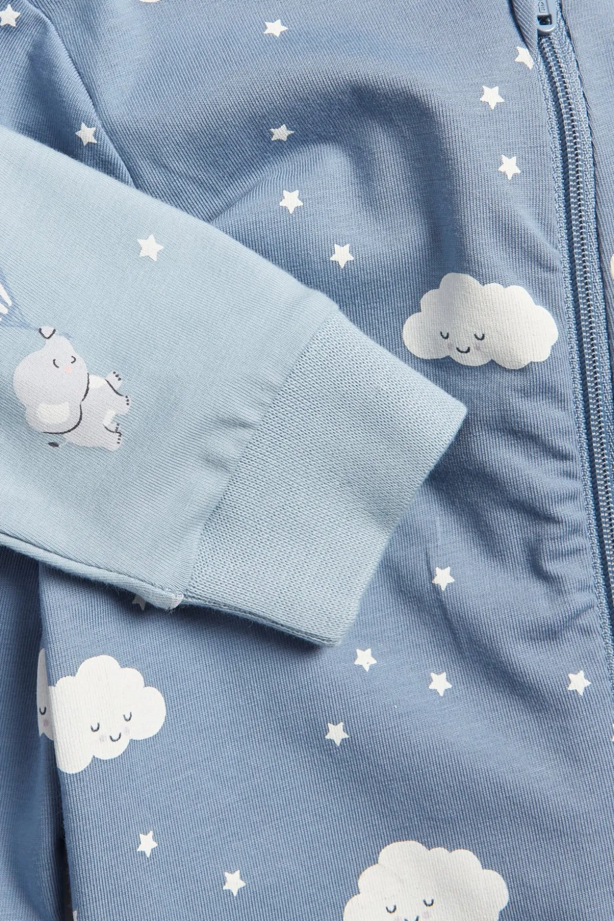 Pitkähihaiset pyjamat, 2 kpl:n pakkaus | Sininen | Vauvat | Kappahl