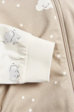 Pitkähihaiset pyjamat, 2 kpl:n pakkaus | Luonnonvalkoinen | Vauvat | Kappahl