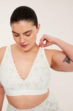 Pitsibralette | Luonnonvalkoinen | Naiset | Kappahl