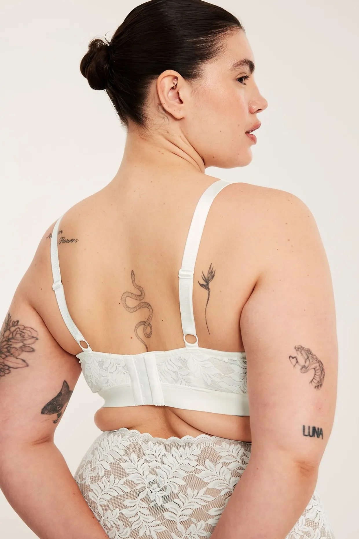 Pitsibralette | Luonnonvalkoinen | Naiset | Kappahl