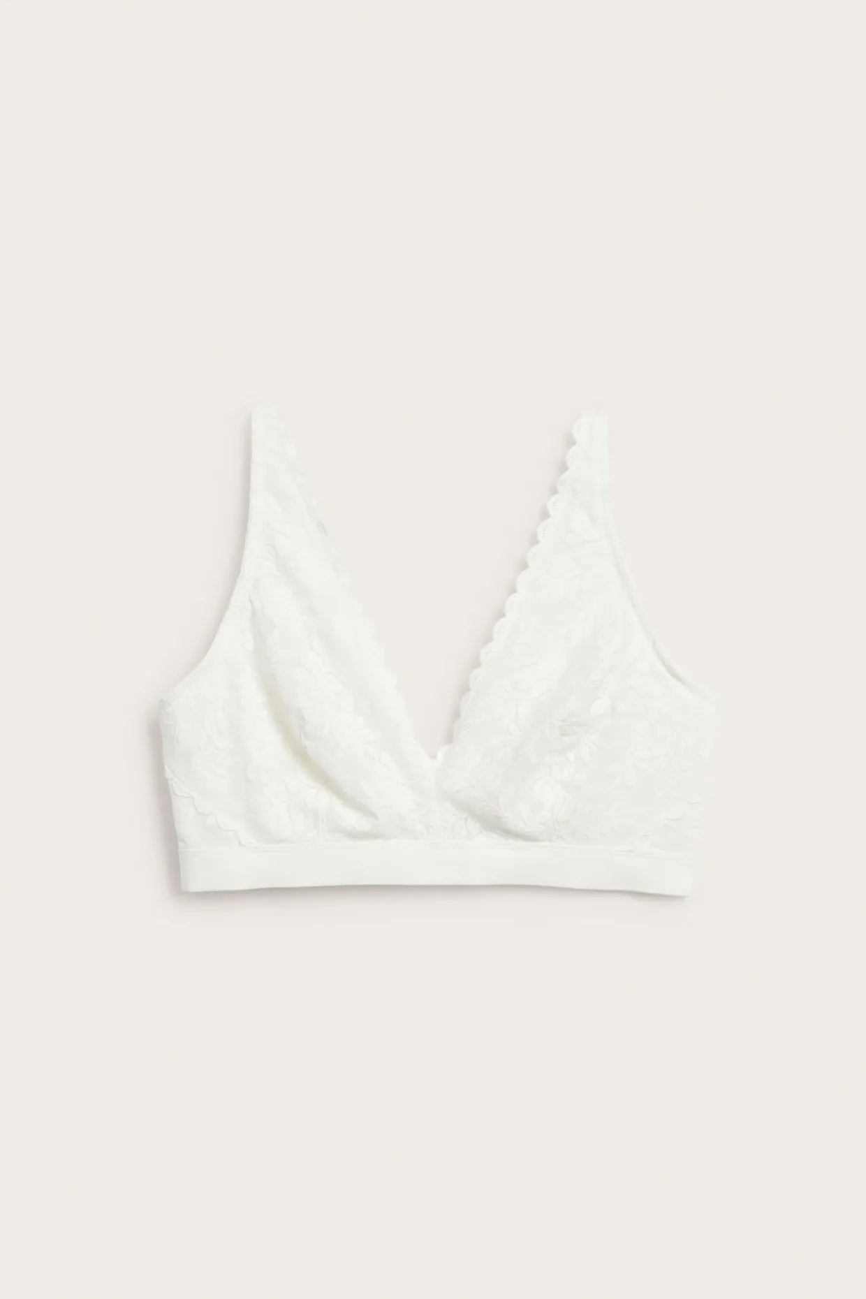 Pitsibralette | Luonnonvalkoinen | Naiset | Kappahl