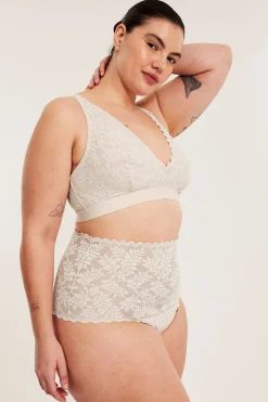 Pitsibralette | Vaaleanpunainen | Naiset | Kappahl