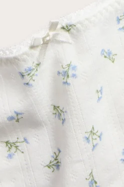 Pointelle-stringit | Luonnonvalkoinen | Naiset | Kappahl