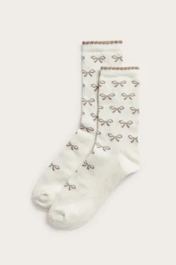 Pointelle-sukat | Beige | Naiset | Kappahl