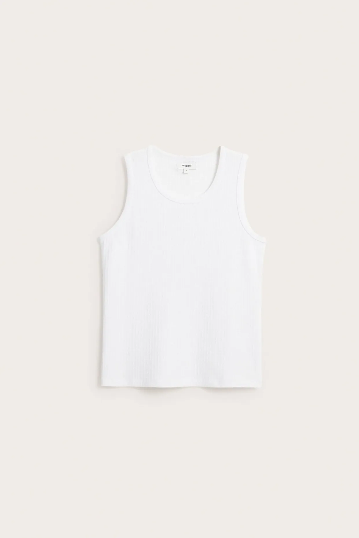 Pointelle-toppi slim fit