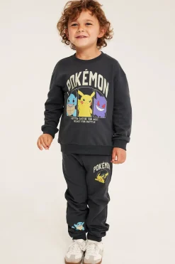 Pokémon-kuvioinen collegepaita | Musta | Lapset | Kappahl