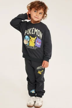 Pokémon-kuvioiset collegehousut | Musta | Lapset | Kappahl