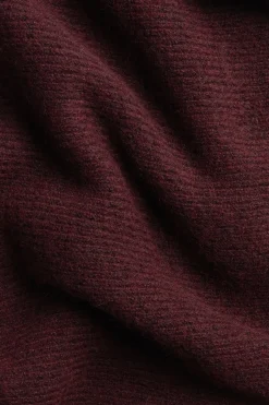 Poncho, jossa on poolokaulus | Viininpunainen | Naiset | Kappahl