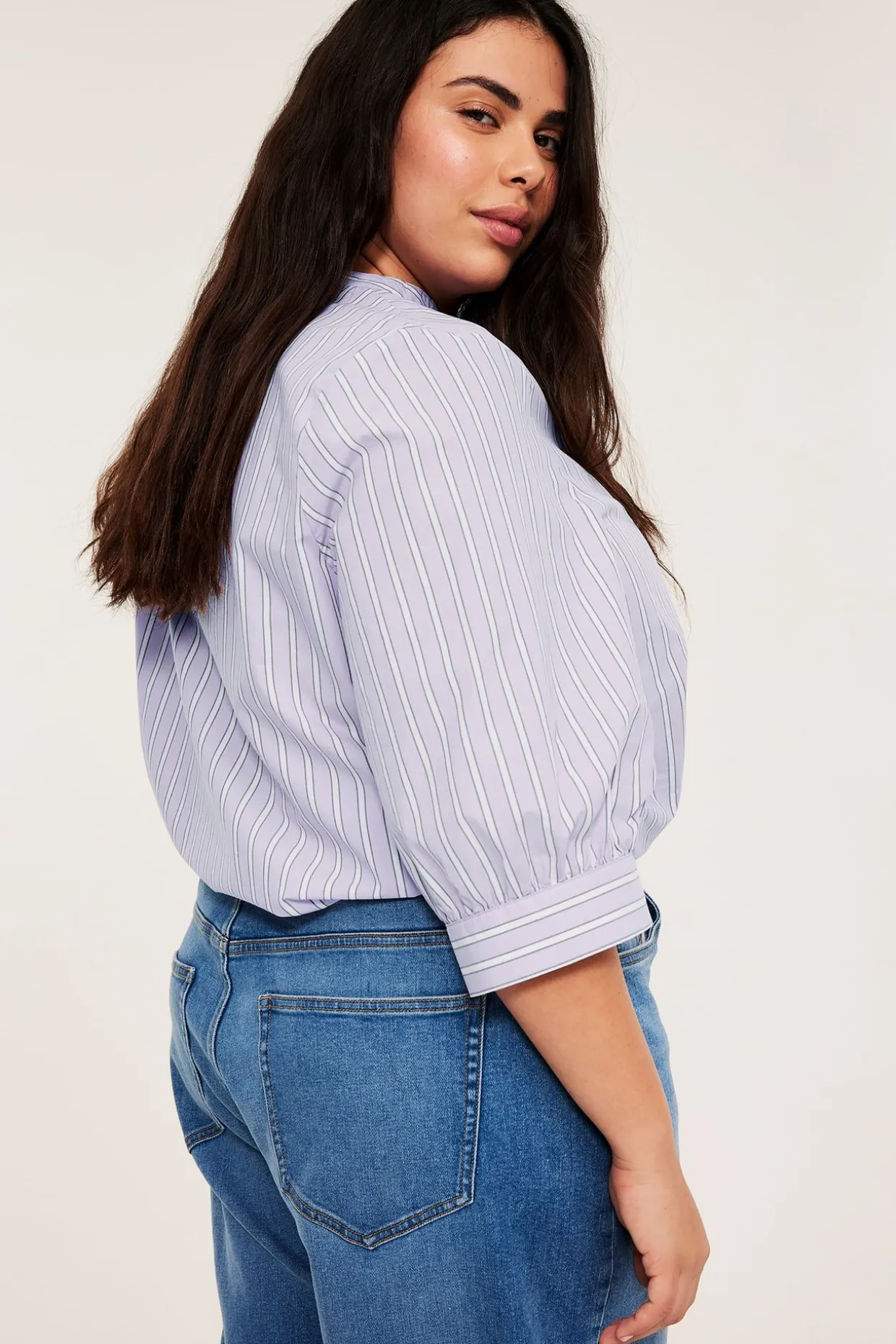 Popliinipaita | Vaaleanvioletti | Naiset | Kappahl