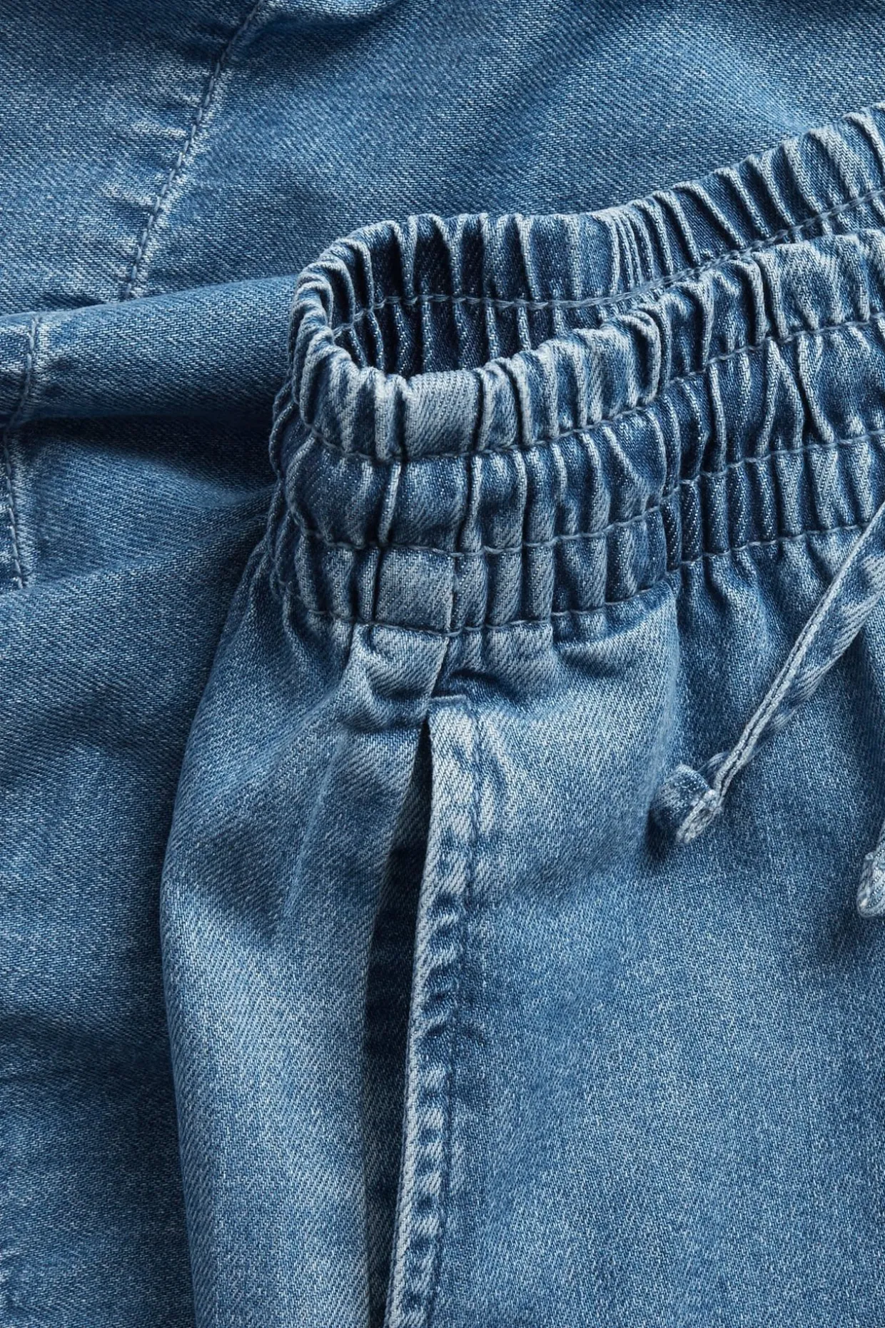 Pull-on-farkkushortsit | Denim | Naiset | Kappahl