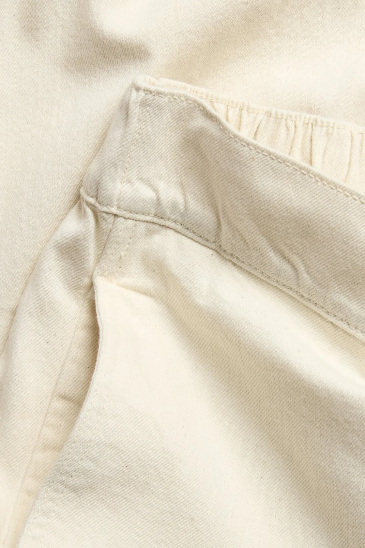 Pull-on-farkut wide fit | Beige | Naiset | Kappahl