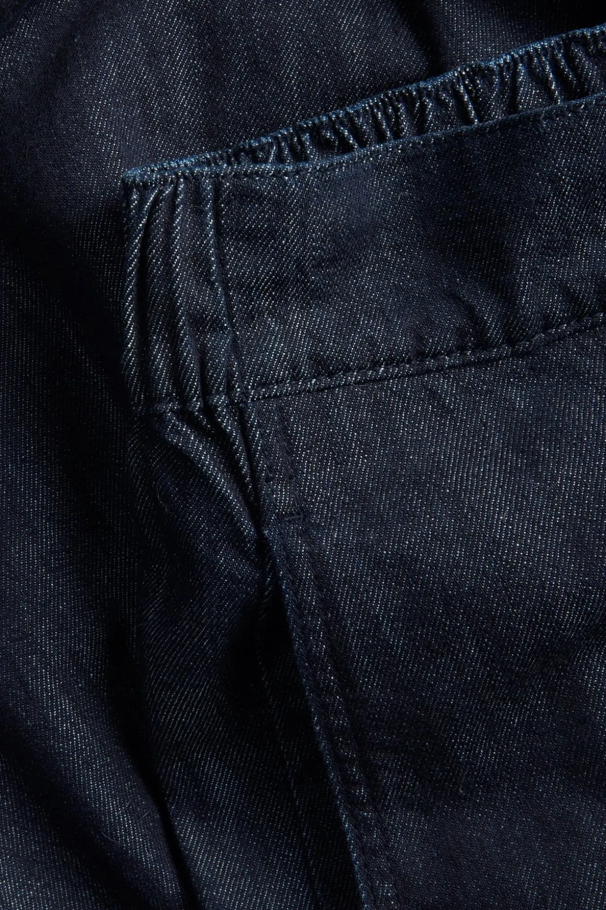 Pull-on-farkut wide fit | Tumma denim | Naiset | Kappahl