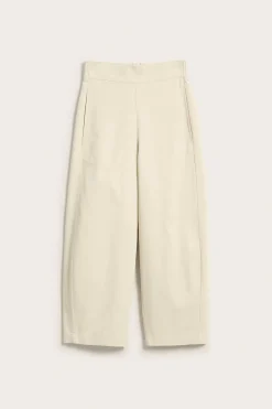 Pull on -housut barrel fit | Vaaleanbeige | Naiset | Kappahl