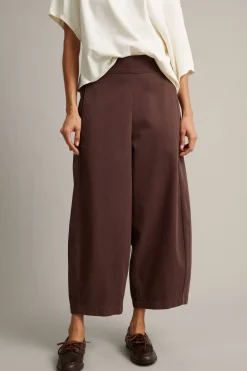 Pull on -housut | Viininpunainen | Naiset | Kappahl