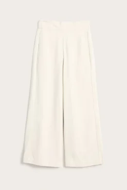 Pull-on-housut wide fit | Vaaleanbeige | Naiset | Kappahl