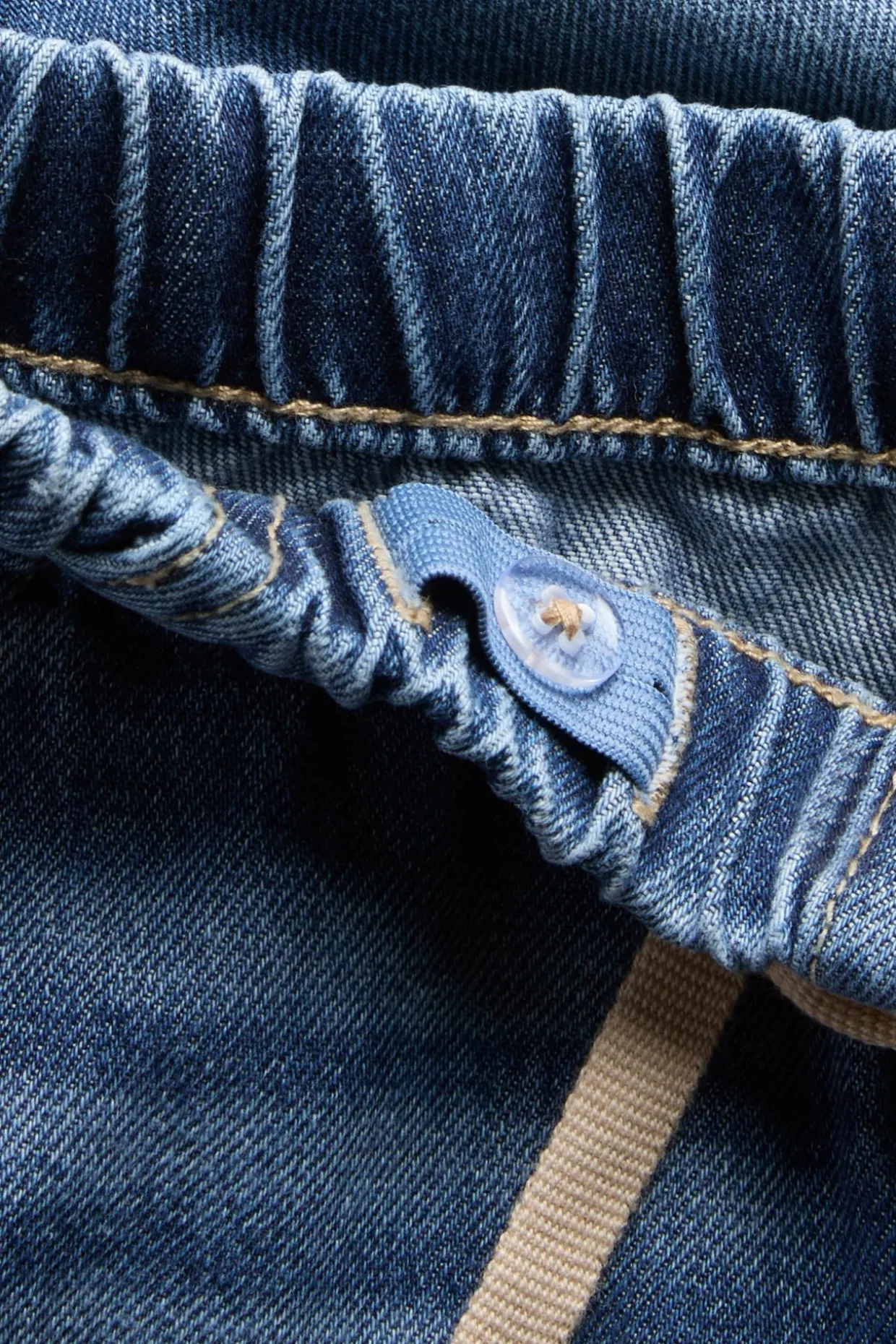 Pull-on-malliset pehmeät farkkushortsit | Tumma denim | Lapset | Kappahl