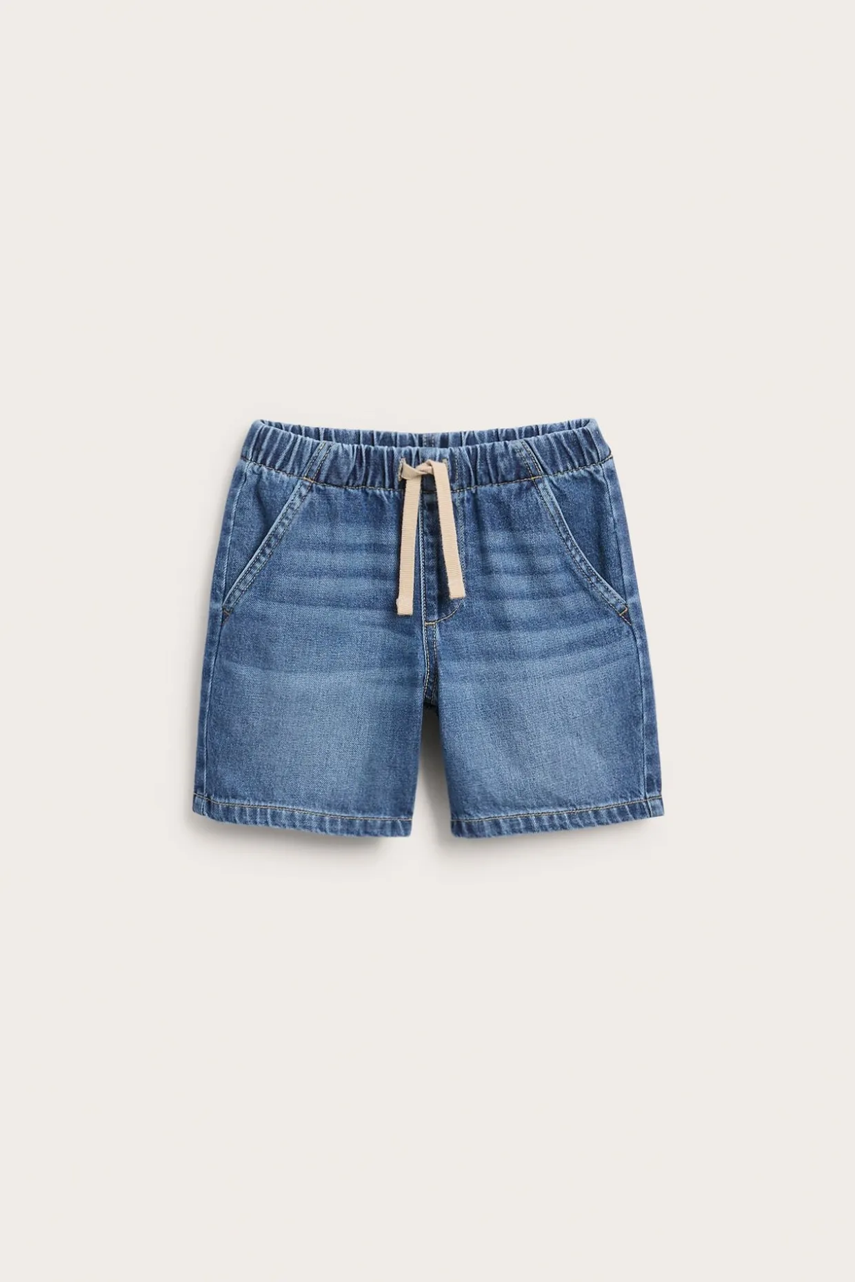 Pull-on-malliset pehmeät farkkushortsit | Tumma denim | Lapset | Kappahl