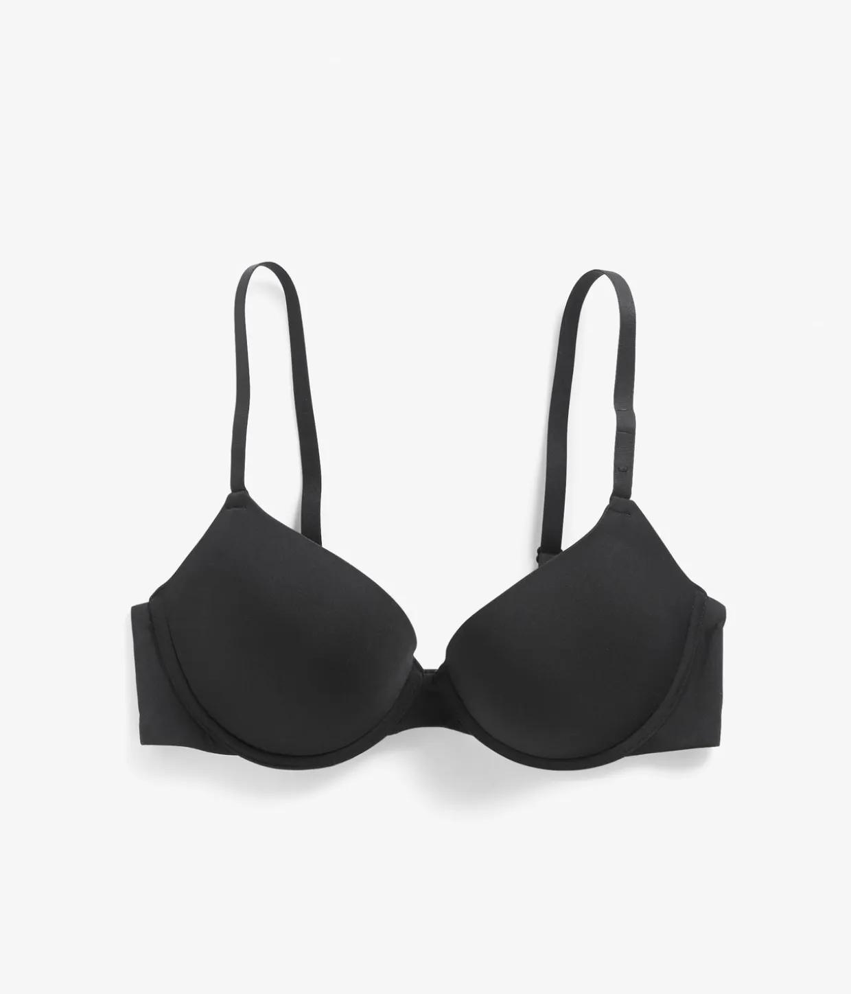 Push-up -rintaliivit micro-materiaalia | Musta | Naiset | Kappahl