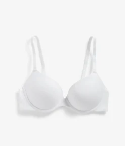 Push-up -rintaliivit micro-materiaalia | Valkoinen | Naiset | Kappahl