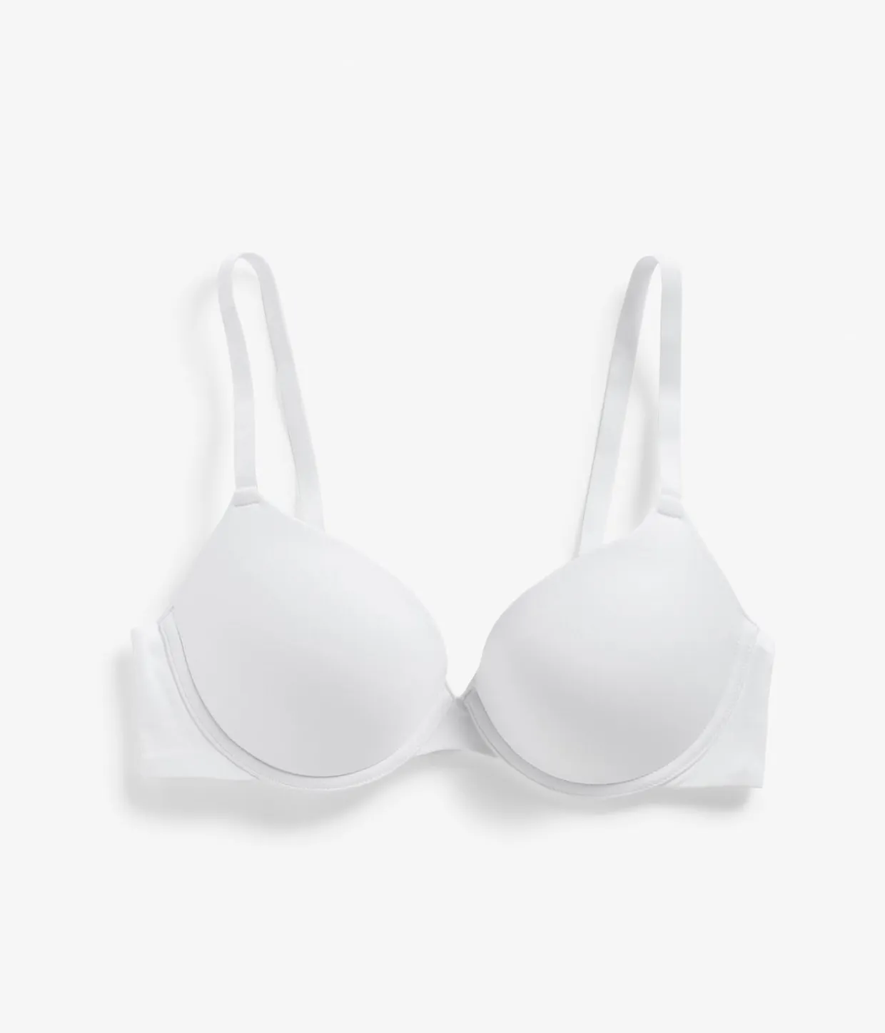 Push-up -rintaliivit micro-materiaalia | Valkoinen | Naiset | Kappahl